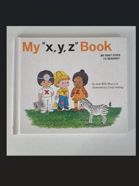 5/$15 Kids Book Moncure My x y z Book Preschool Early Reading Phonics Alphabet